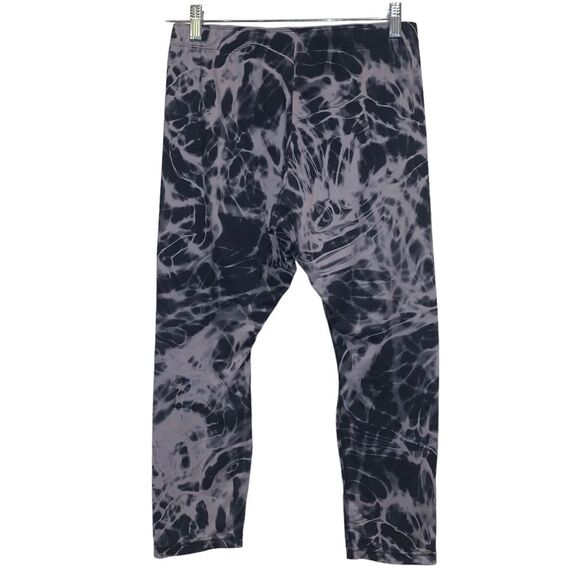 Nike Sportswear Tide Pool Print Cropped Leggings Size Large - Picture 2 of 6